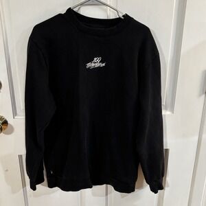 100 Thieves Infinity Black Crewneck Size Medium EUC